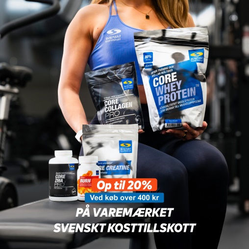 Kb for 400 kr, f 10-20 % p Svenkst Kosttillskott